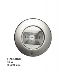 چراغ استخر توکار ایمکس مدل H200-RGB