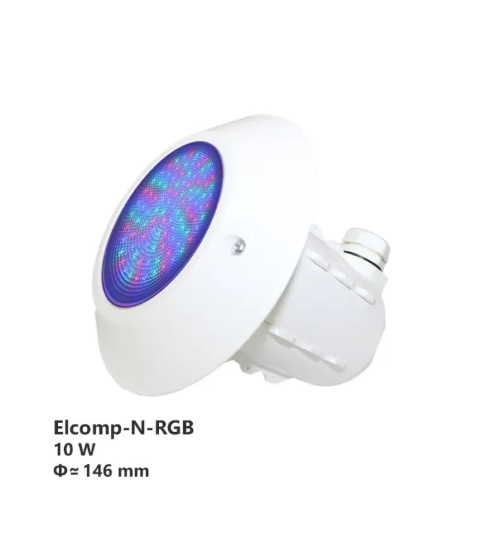 چراغ توکار استخر ایمکس مدل Elcomp-N-RGB
