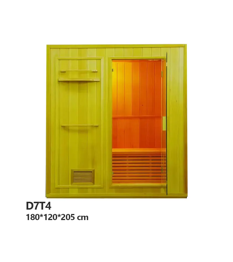 اتاق سونا خشک خانگی زرین آب مدل D7T4