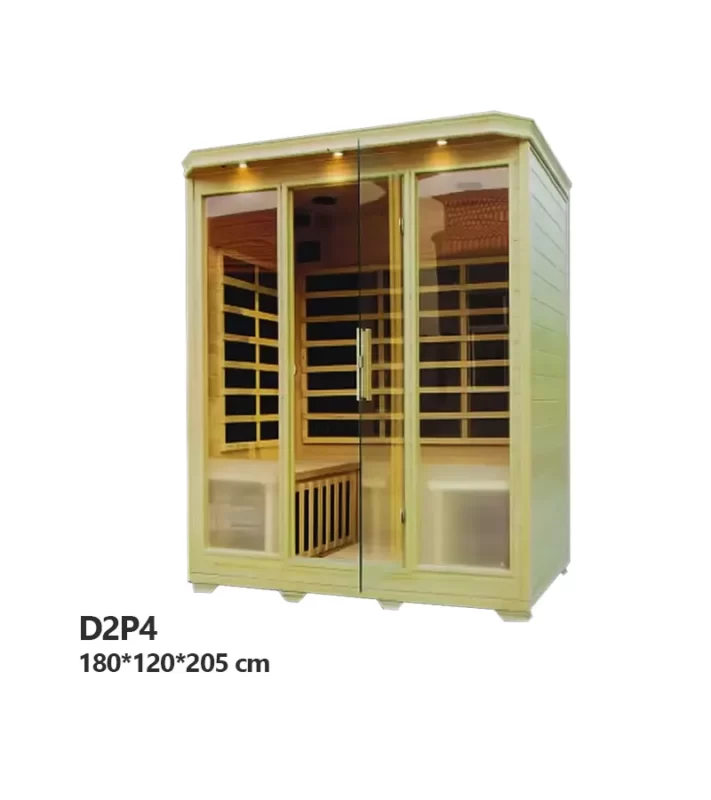 اتاق سونا خشک خانگی زرین آب مدل D2P4