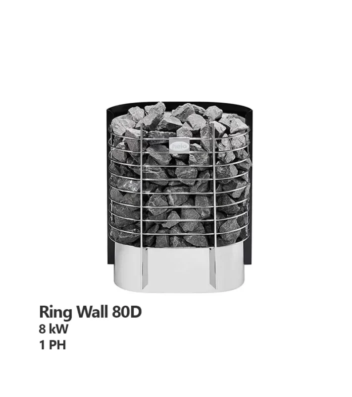 هیتر سونا خشک هلو (Helo) مدل Ring Wall 80D