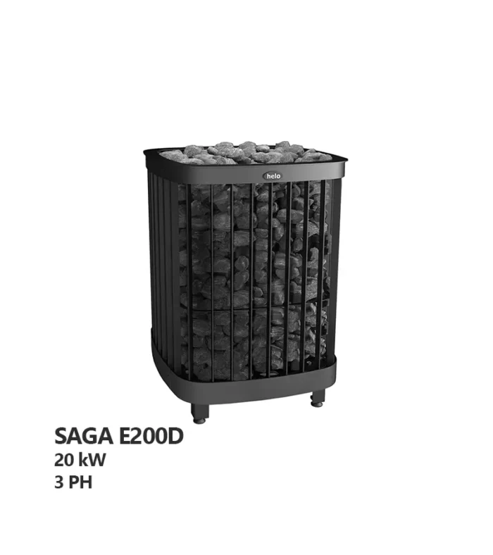 هیتر برقی سونا خشک Helo مدل SAGA E200D
