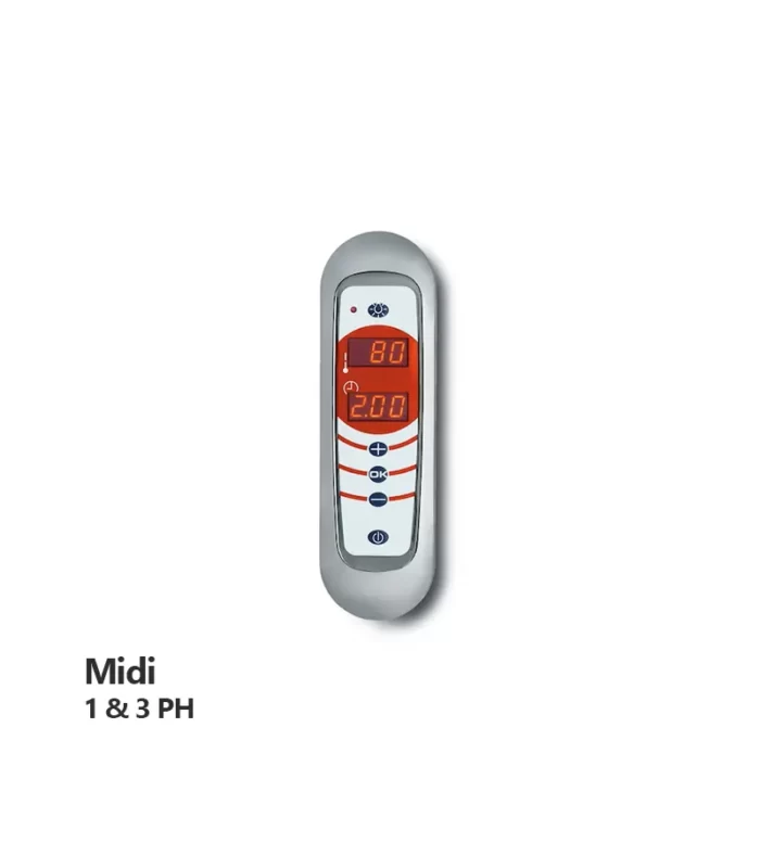 تابلو کنترل هیتر سونا خشک Helo مدل Midi