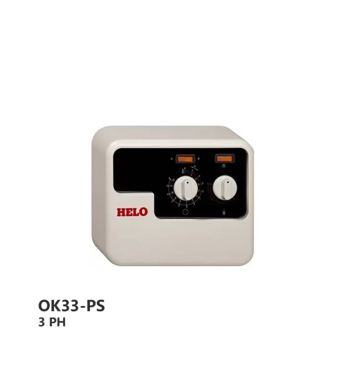 تابلو کنترل هیتر سونا خشک Helo مدل OK33-PS