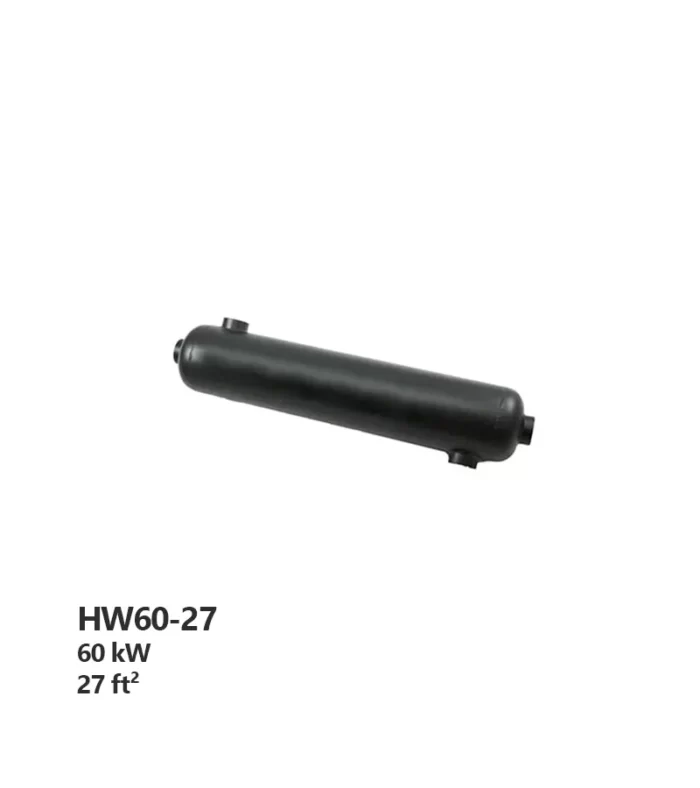 مبدل حرارتی پوسته و لوله تمام استیل هایواتر مدل HW60-27