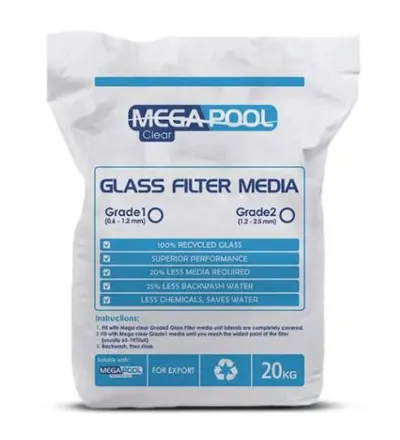 سیلیس شیشه‌ای فیلتر شنی مگاپول
