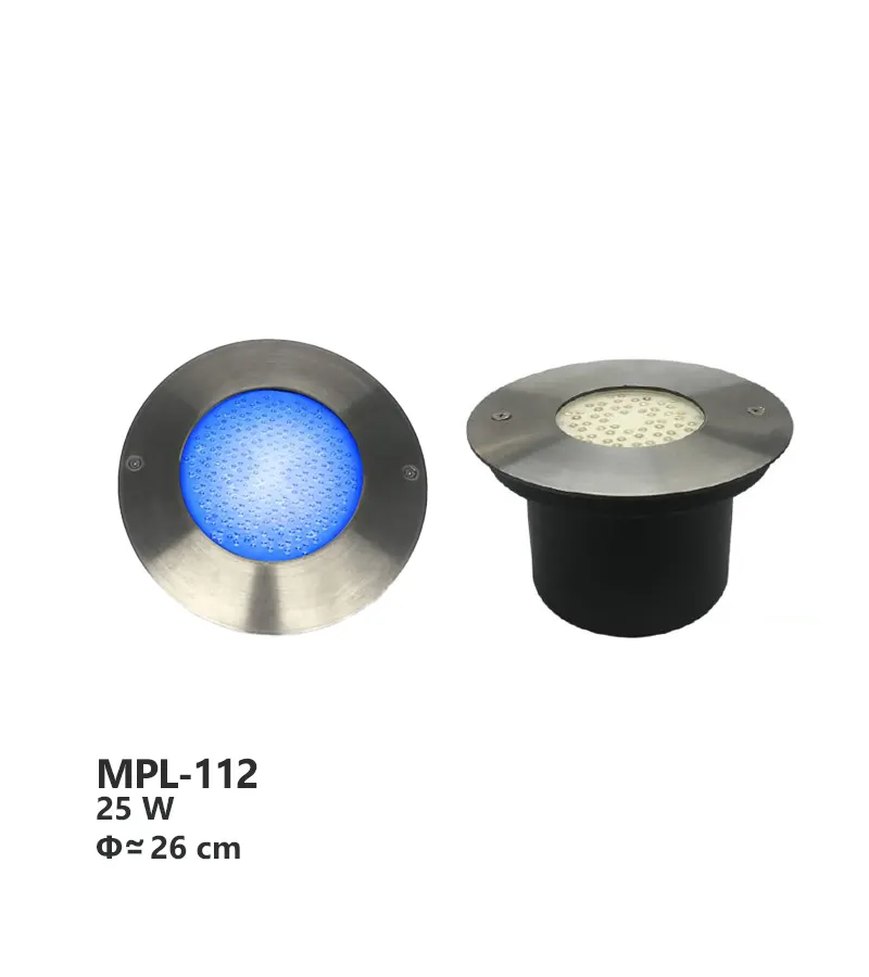 چراغ استخر توکار LED مگاپول مدل MPL-112