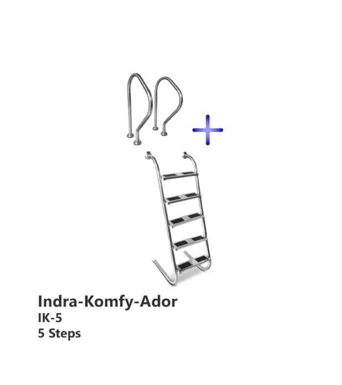نردبان دو تکه ترکیبی آکوامارین آدور-ایندرا کامفی مدل IK-5