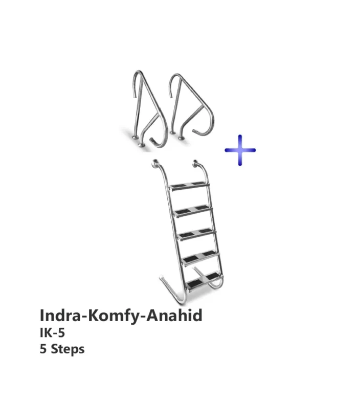 نردبان دو تکه آناهید-ایندرا کامفی آکوامارین مدل IK-5