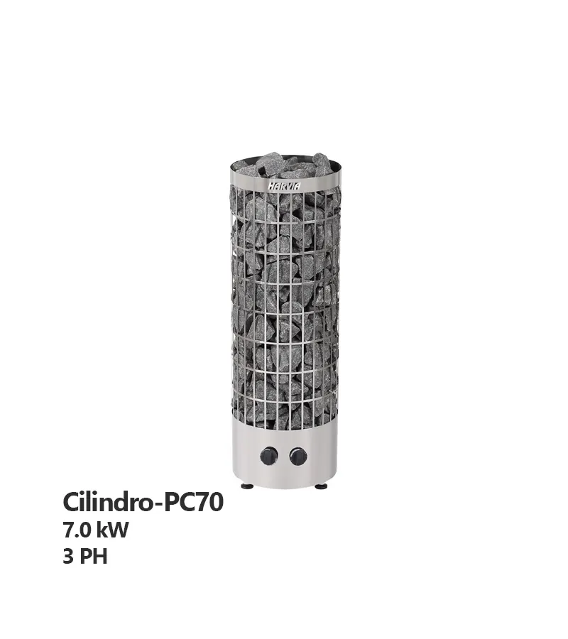 هیتر سونا خشک هارویا سری Cilindro مدل PC70