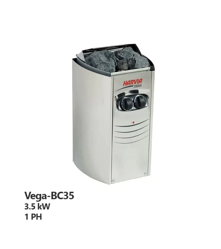 هیتر برقی سونا خشک هارویا سری Vega مدل BC35