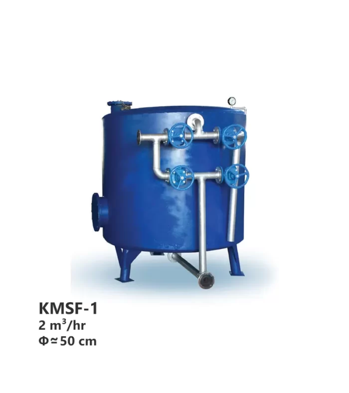 فیلتر شنی گالوانیزه خزرمنبع مدل KMSF-1