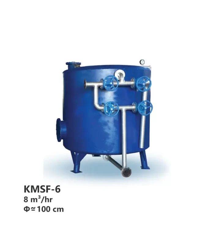 فیلتر شنی گالوانیزه خزرمنبع مدل KMSF-6