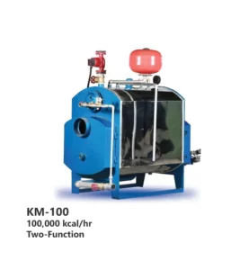 پکیج گرمایشی دو منظوره خزر منبع مدل KM-100