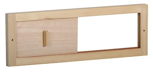 دریچه چوبی تهویه سونا خشک هارویا مدل SAS24200