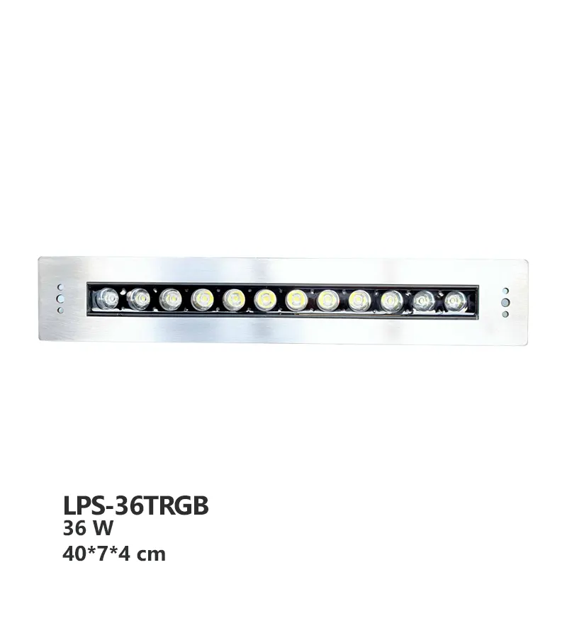 پروژکتور توکار استخری مستطیل فول کالر آرتاب مدل LPS-36TRGB