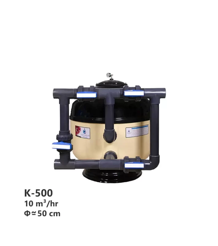 فیلتر شنی استخر آکوا اطلس مدل K-500