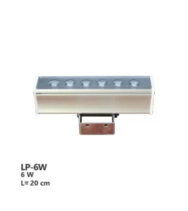 پروژکتور وال واشر استخری تک رنگ مدل LP-6W