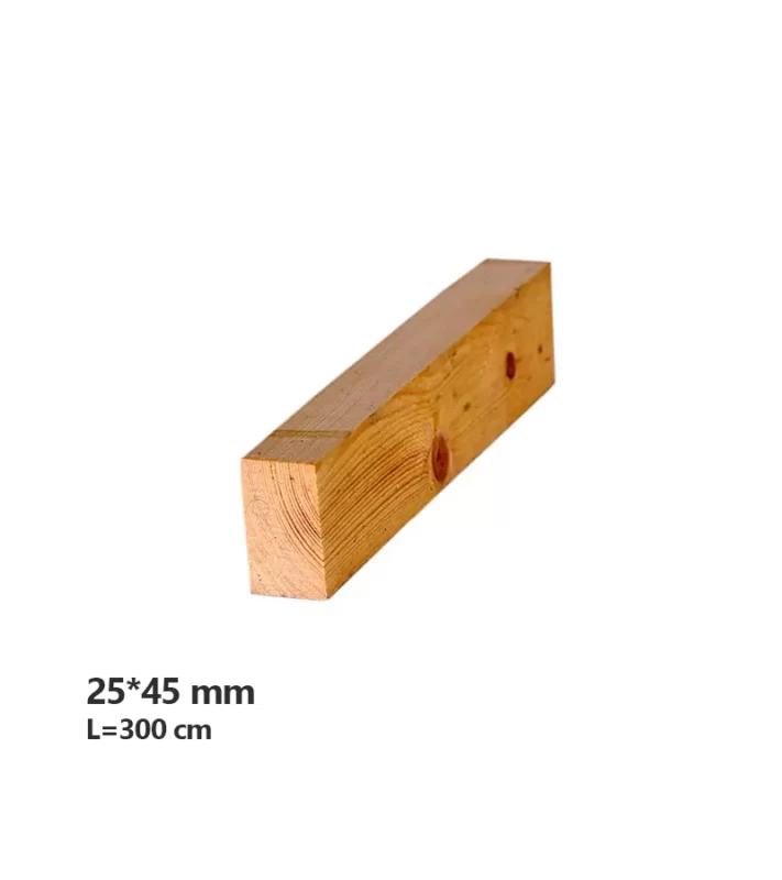 چوب زیرسازی سورنا دکور سایز 45*25