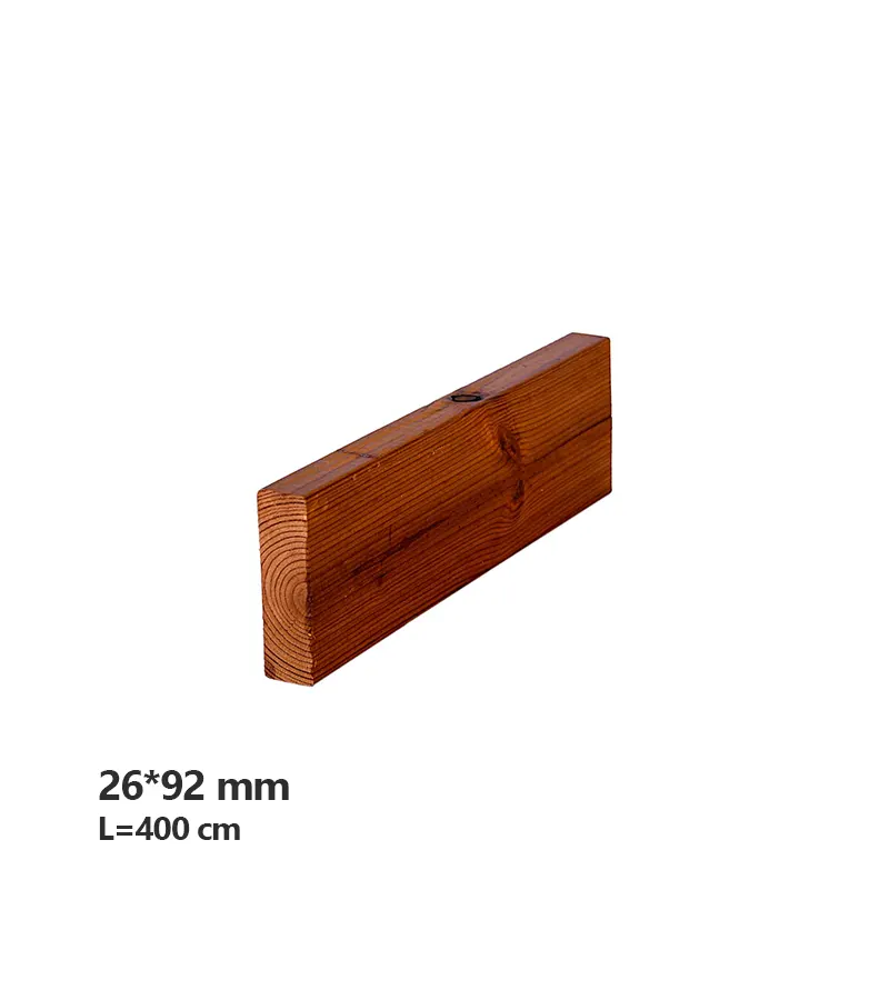 چوب ترموود سورنا دکور با ضخامت 26 mm