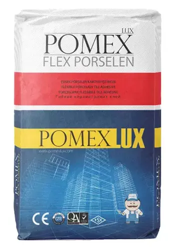 چسب پودری کاشی پرسلان پومکس (Pomex) مدل UX