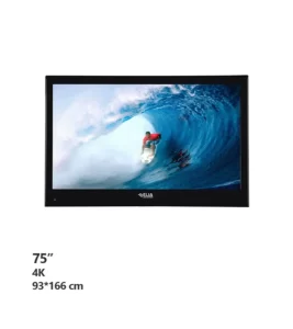 تلویزیون ضد آب استخری ایلیا سایز 75 اینچ