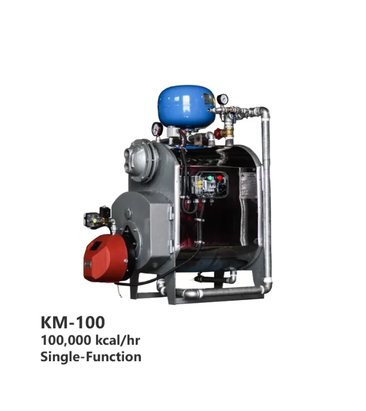 پکیج گرمایشی تک منظوره استخر خزر منبع مدل KM-100