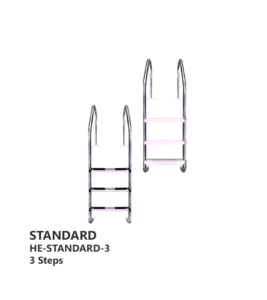 نردبان استخر استاندارد هایپر استخر مدل HE-STANDARD-3