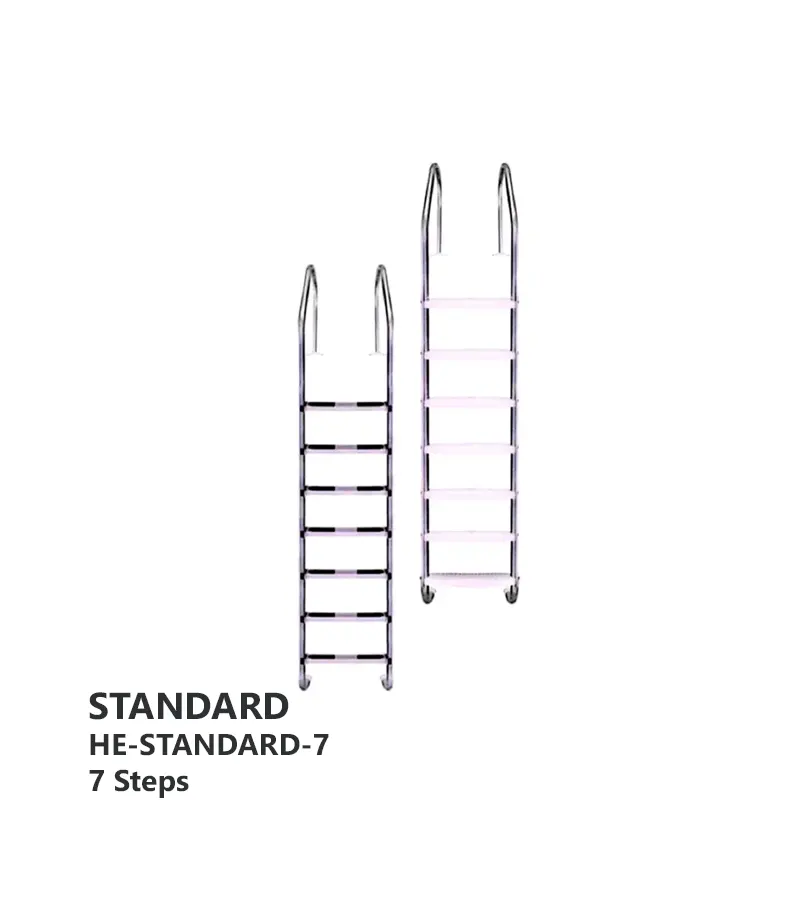 نردبان استخر استاندارد هایپر استخر مدل HE-STANDARD-7
