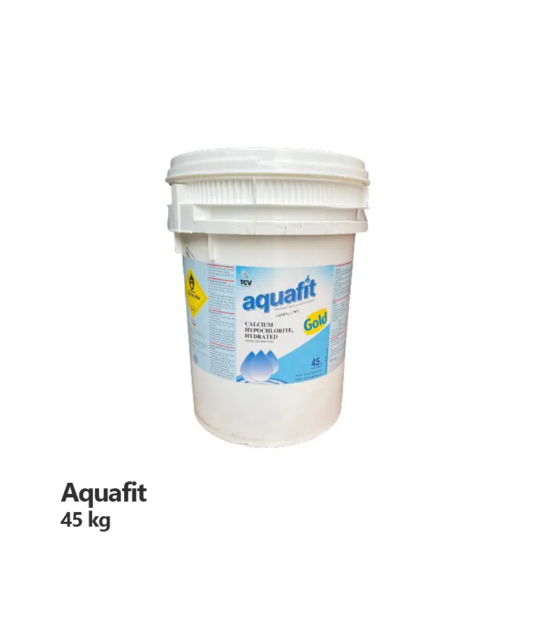 پودر کلر هندی آکوافیت (Aquafit) ظرفیت 45 کیلوگرمی