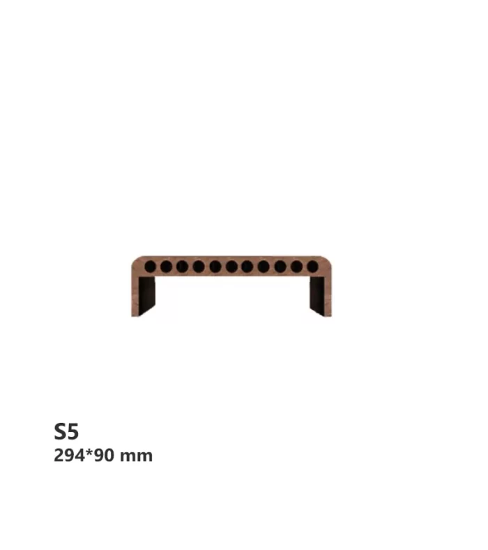 لوور چوب پلاست دکینگ وود مدل S5