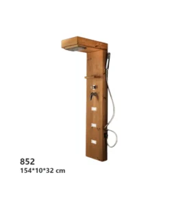 پانل دوش استیل چوب پرشین استاندارد مدل 852