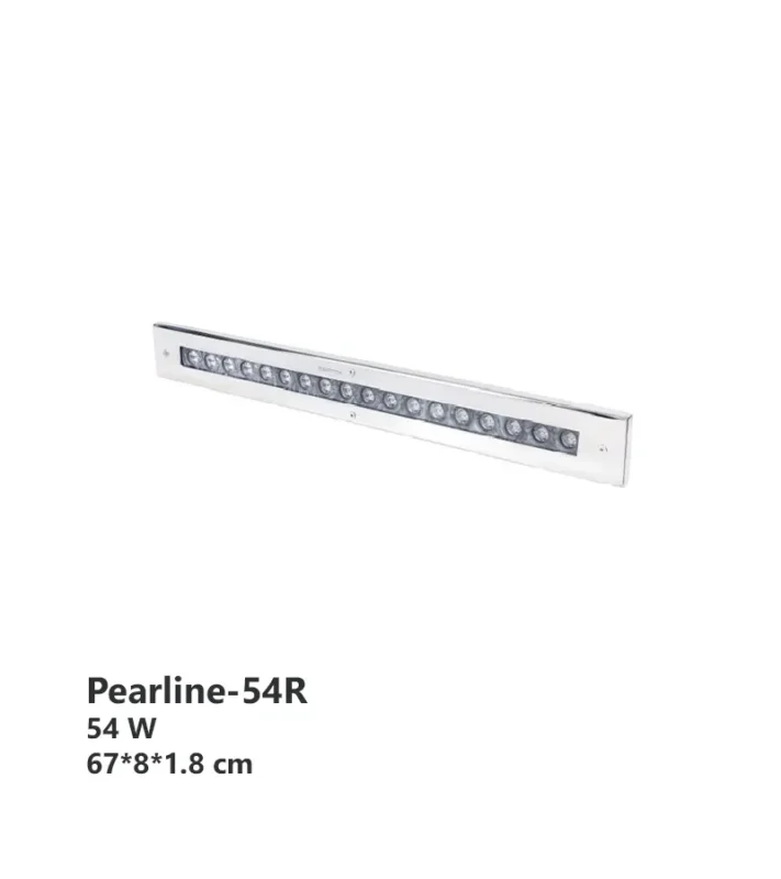 چراغ استخر خطی روکار آکوامارین مدل Pearline54R