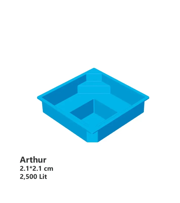 جکوزی آماده فایبرگلاس Smart Pools مدل آرتور